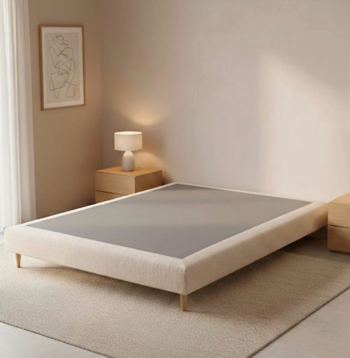 Base Francesa Tapizada — Elegante y resistente