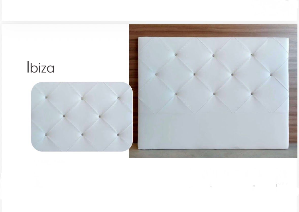 Cabezal tapizado modelo Ibiza