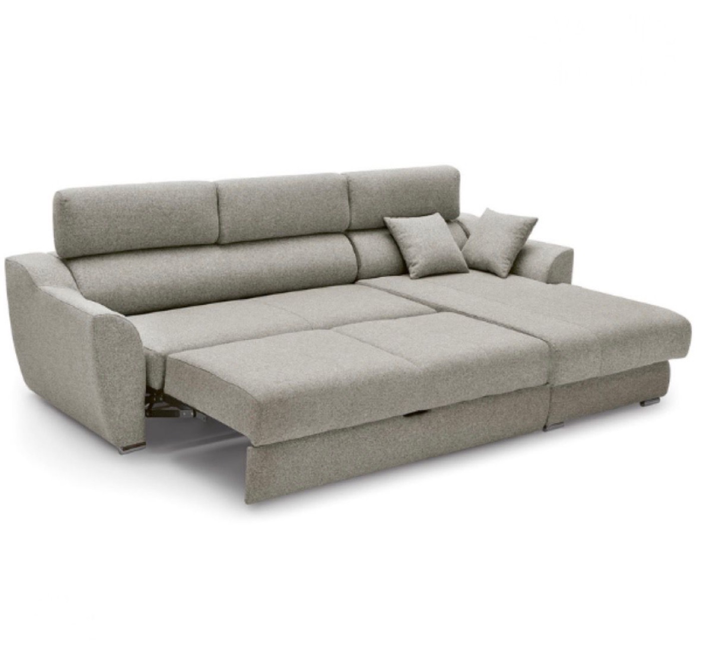 Sofá Aromo — Cama con chaiselongue y arcón muy amplio